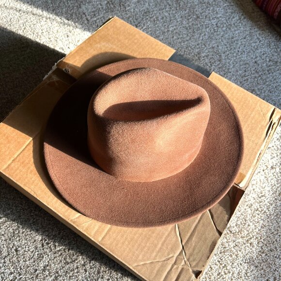 Gigi Pip Wesley Wide Brim Fedora Hat - Picture 1 of 4